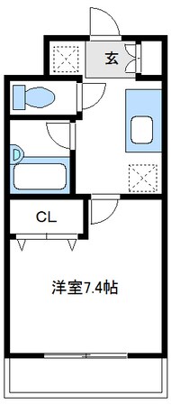 グランシェーヴルの物件間取画像